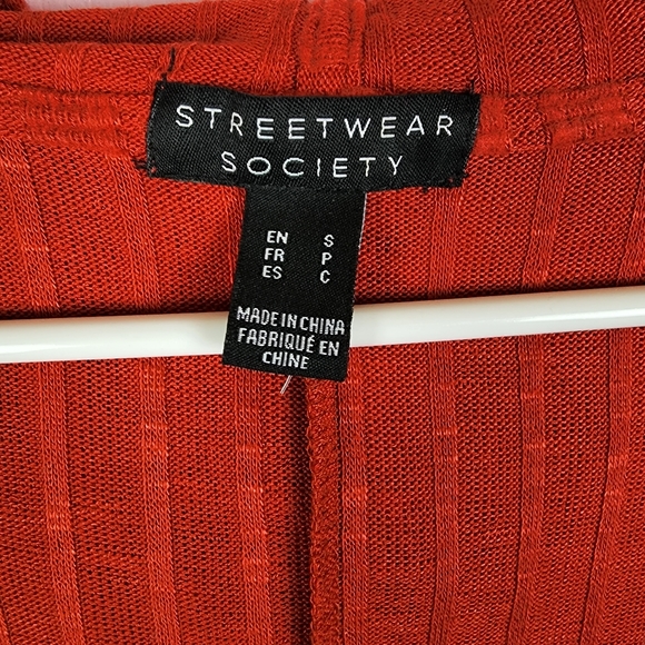 Hooded lonegline Vardigan - Picture 4 of 4